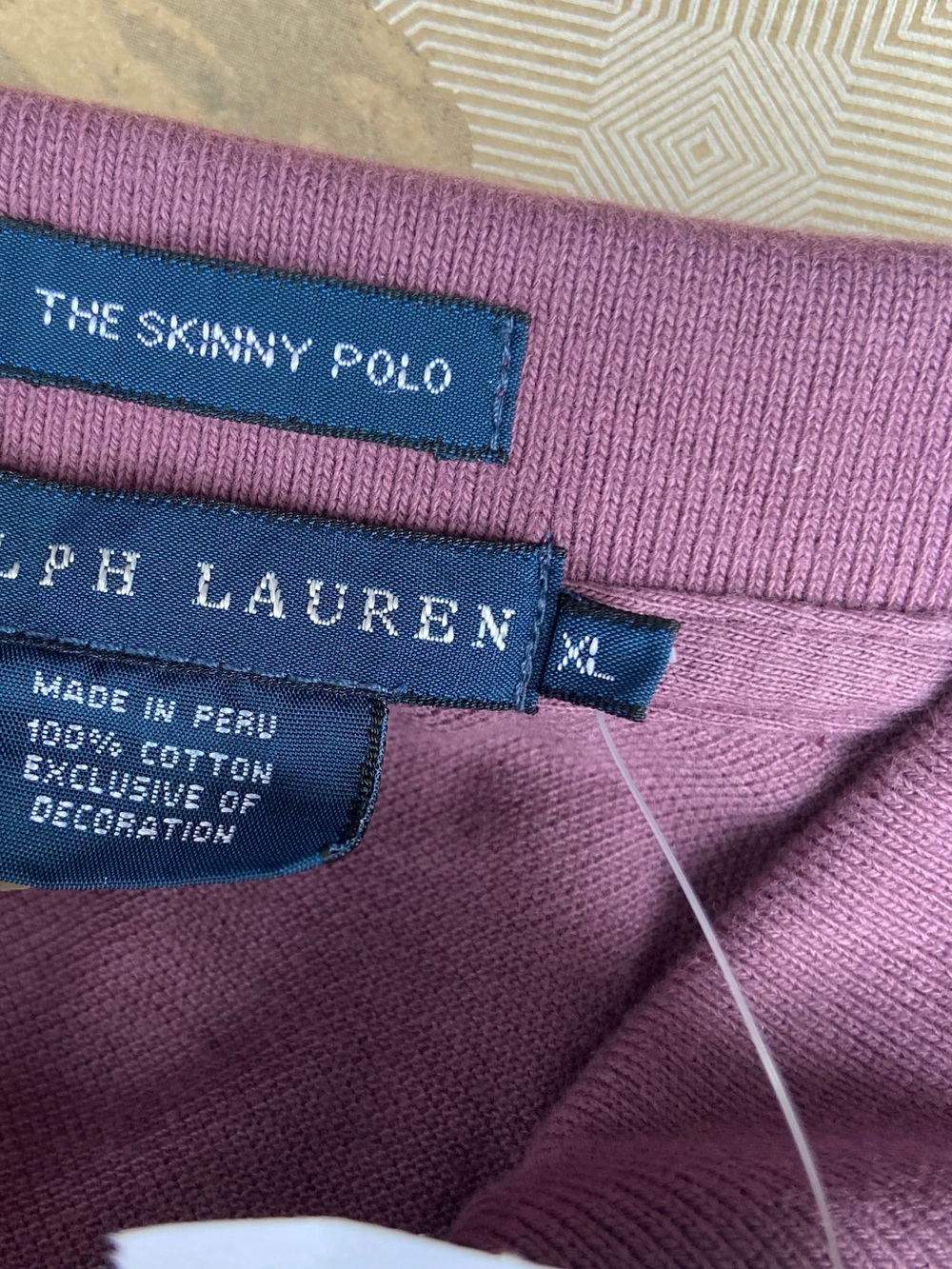 NWT Ralph Lauren Women’s Skinny Polo with Aqua Pony Embroidery - Picture 5 of 5